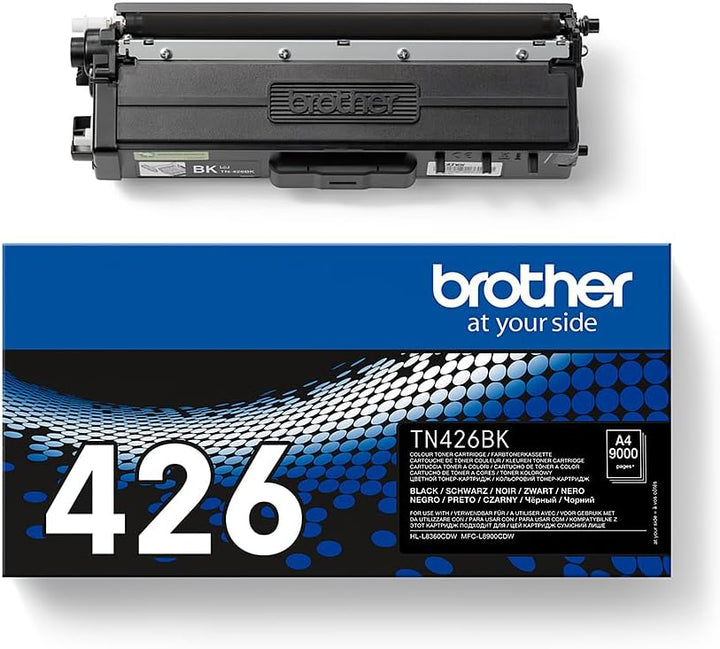 Brother TN426BK Schwarz Original Toner Pack of 1, Schwarz