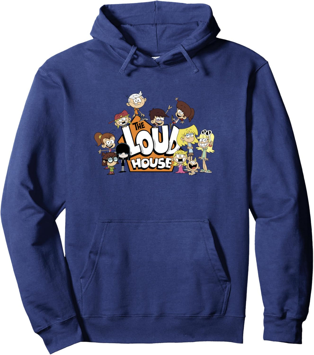 The Loud House Full Group House Logo Pullover Hoodie