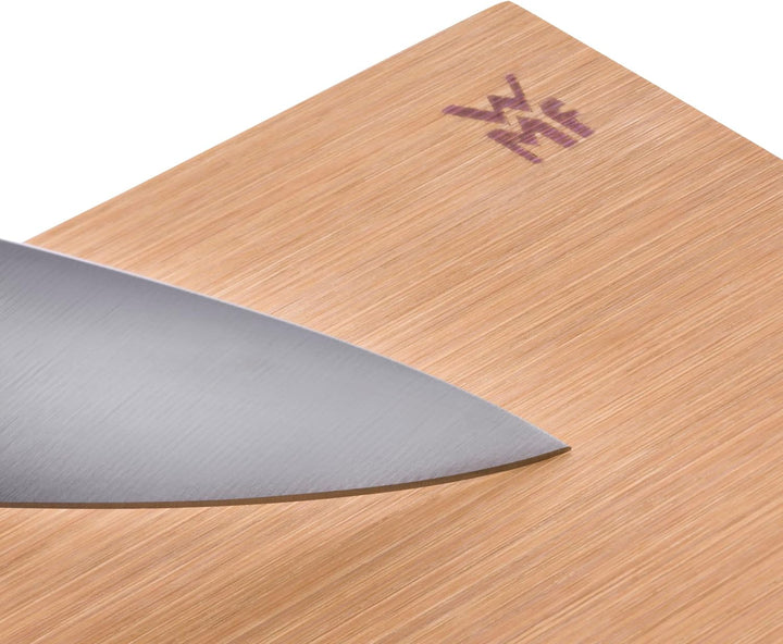 WMF Schneidebrett Bambus natur, 38 x 25 x 1,9 cm, Bambus Brett, Holzbrett rechteckig - Tranchierbret