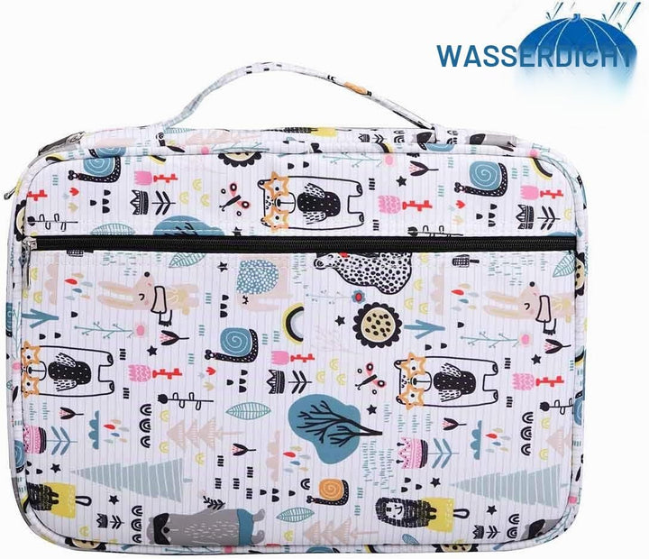 JAKAGO Grosse Federmäppchen XXL mit 220 Schlitze Stifte Aufbewahrung, Wasserdichtes Stiftetasche für