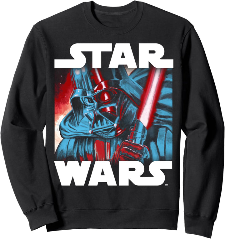 Star Wars Darth Vader Lightsaber Reflection Poster Sweatshirt
