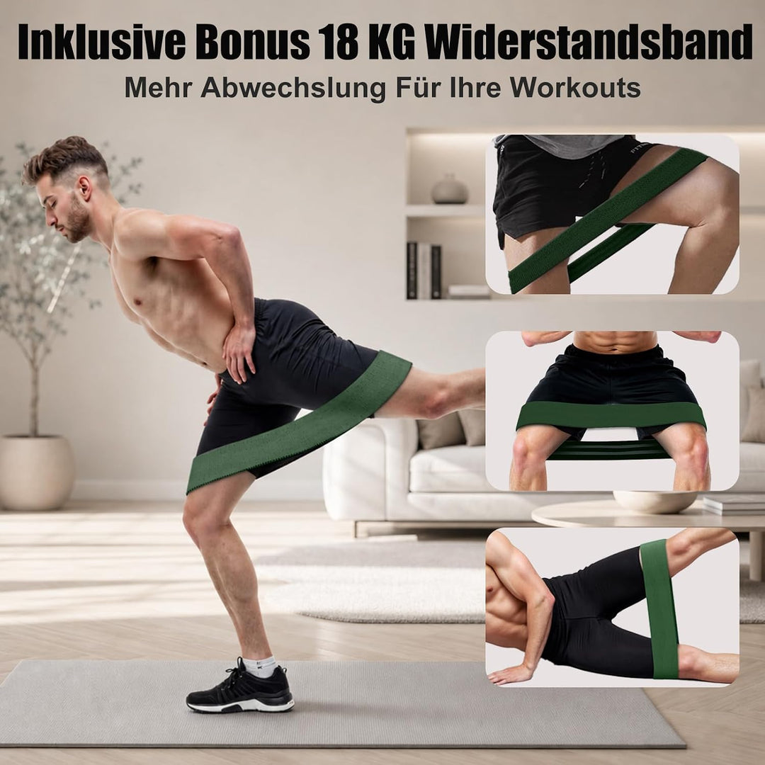Oberschenkeltrainer 35lb Beckenboden Trainer Damen für Frau Beinpresse Po Trainer für Zuhause MäNner