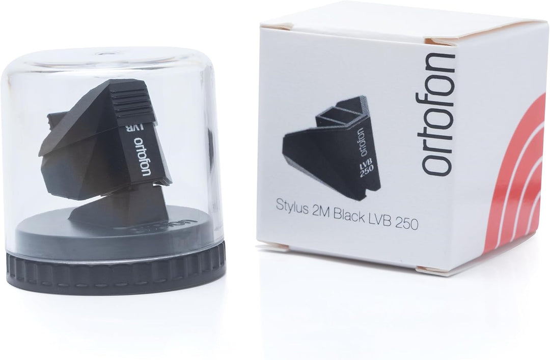 Ortofon Stylus 2M Black LVB 250 - Nude Shibata Diamant | Nadelträger aus Bor | passend für das Ortof