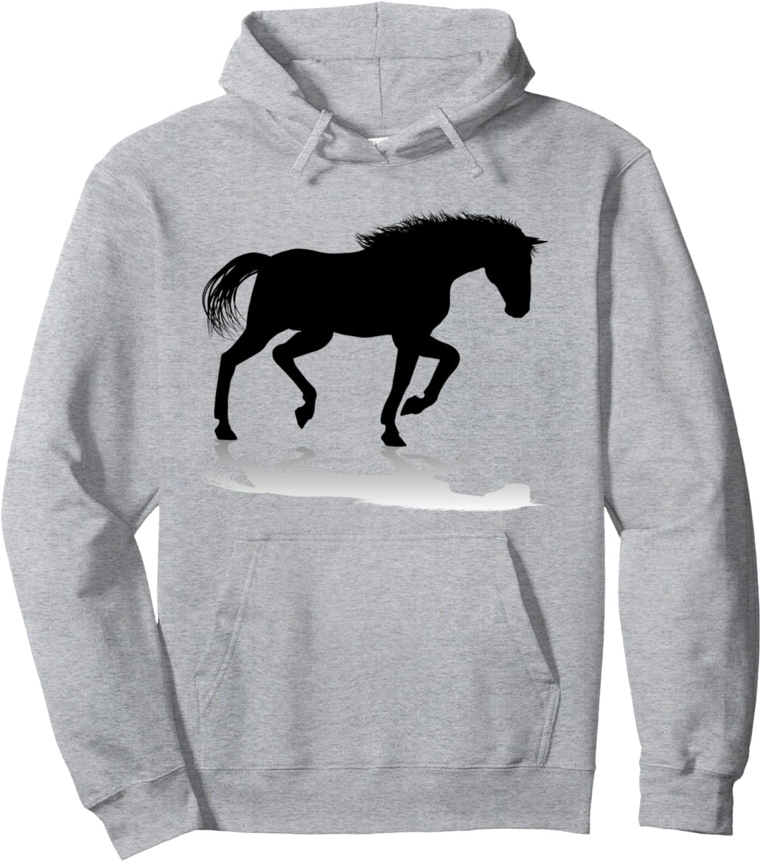 Herz Pferdeliebe Shirt Pferd Liebe, reiten Mädchen Pferde Pullover Hoodie