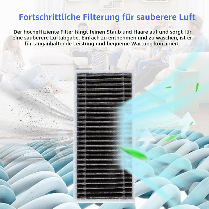 Zubehör Ersatz für Ecovacs Deebot X11 OmniCyclone / X11 Pro Omni / X11 Pro / X11 /X9 Pro Omni /T80S