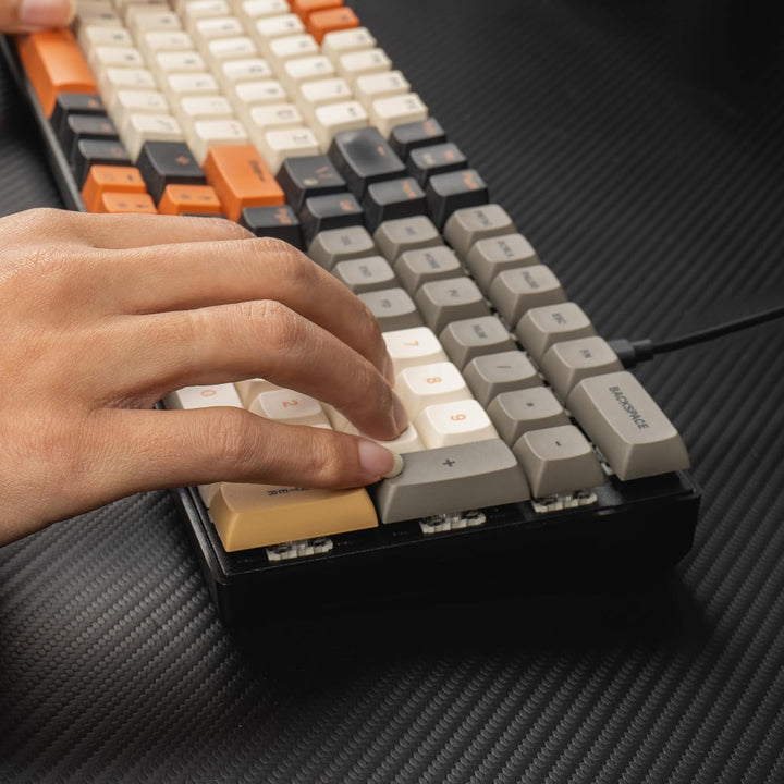 Sikai Mechanisches Numpad - Roter Schalter(Red Switch) - USB A Kabelgebunden - 33 Tasten RGB Keypad