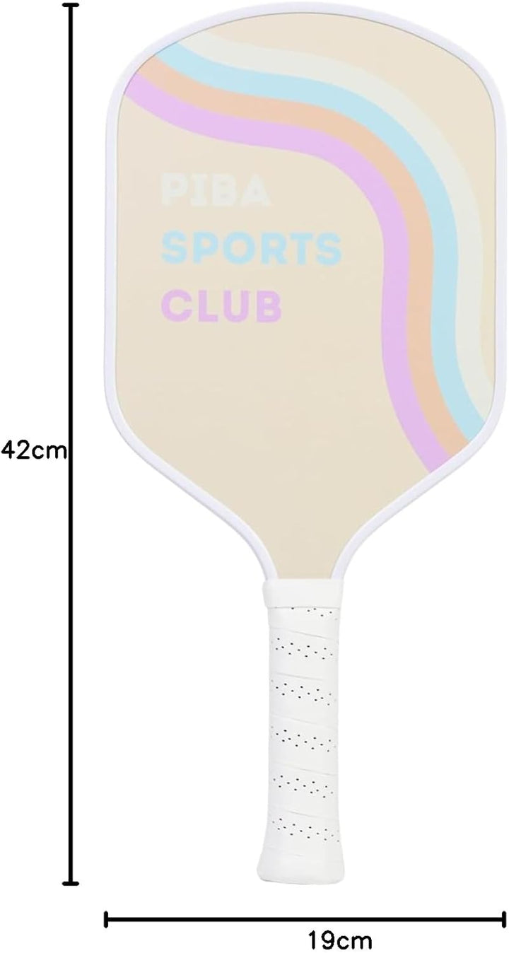 PRO Pickleball Schläger – T700 Carbon, 16mm Honeycomb, Angeraute Oberfläche für Top Spin, Verlängert