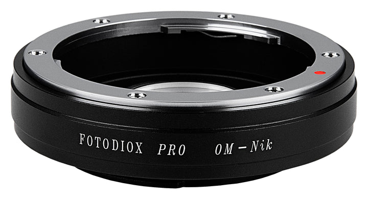 Fotodiox Pro Lens Mount Adapter Compatible with Olympus OM 35mm Film Lenses on Nikon F-Mount Cameras