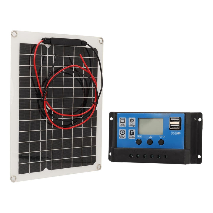 Solarmodule, Solarladegerät, Solarpanel-Set, Hocheffizientes Solarpanel und Solarladeregler, 300 W,
