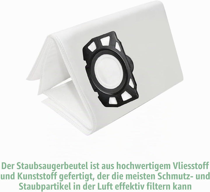 Filter Staubbeutel Zubehör für Kärcher WD2 Plus WD3 WD3P WD 3 Battery WD 3 Premium MV3 Staubsauger K