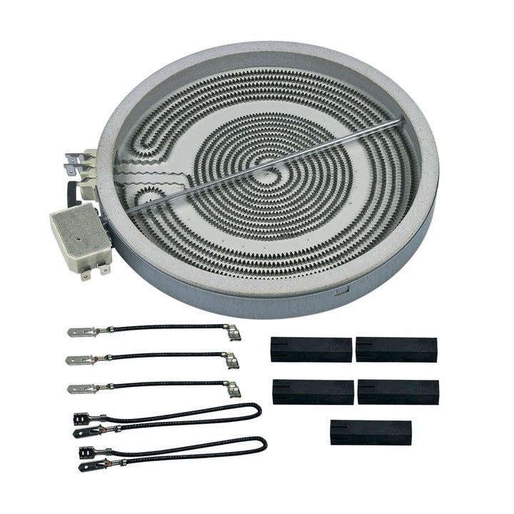 easyPART Kompatibel/Ersatz für Bauknecht 481231018895 Strahlheizkörper Zweikreis Glaskeramikkochfeld