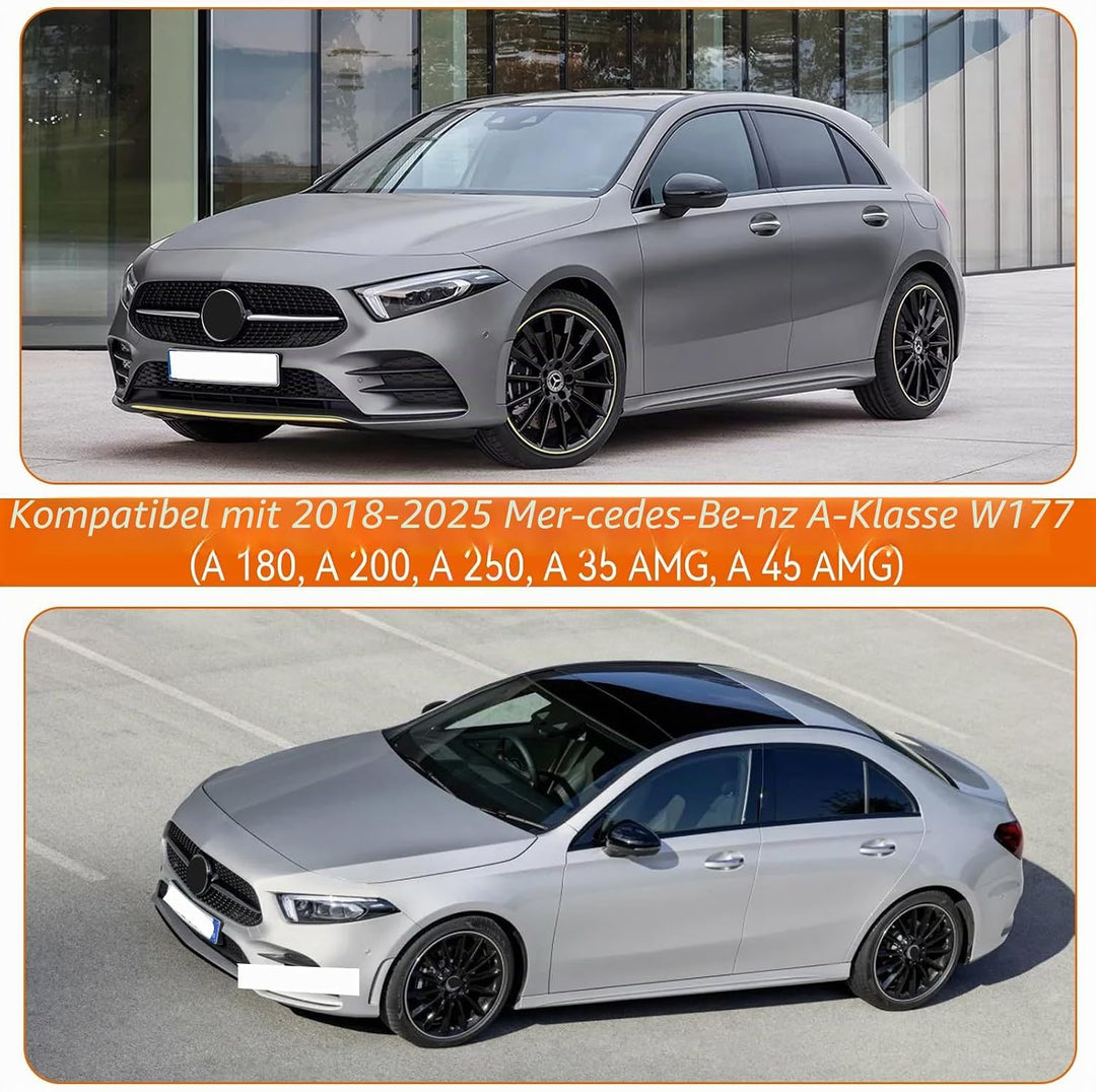 Halbgarage für Mercedes Benz A-Klasse 2018–2025, 420D Oxford, wasserdichte Auto-Abdeckung, Allwetter