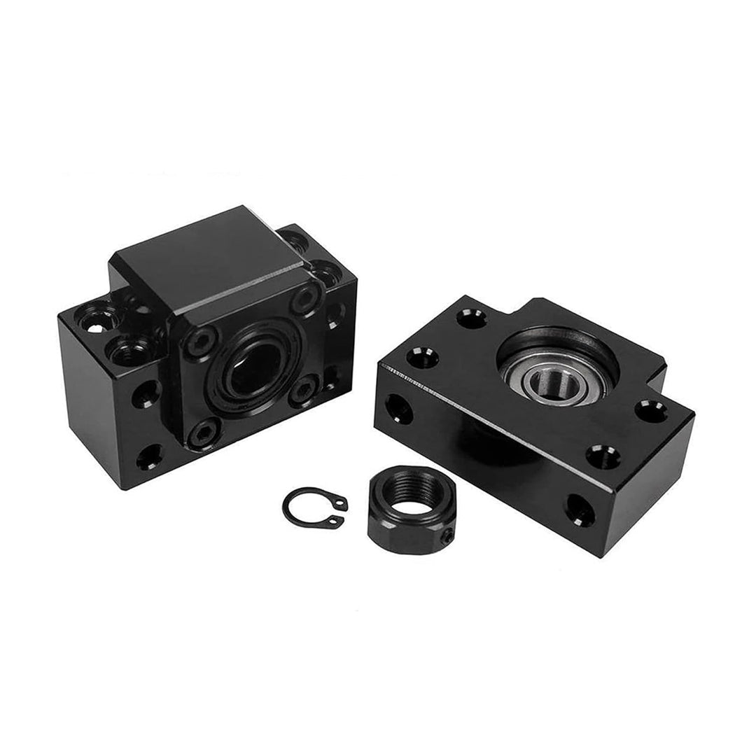 CNCMANS SFU1605/RM1605 Set: SFU1605-L400mm(15,74in) Gewindespindel Kugelumlaufspindel + 1605 Kugelum