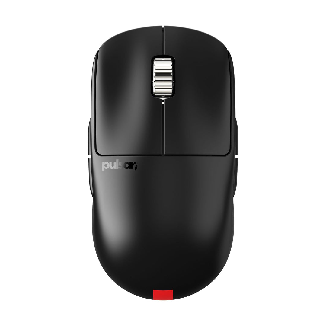 Pulsar Gaming Gears X2A ES kabellose Gaming-Maus, beidhändig, optischer Schalter, OLED-Display, trei
