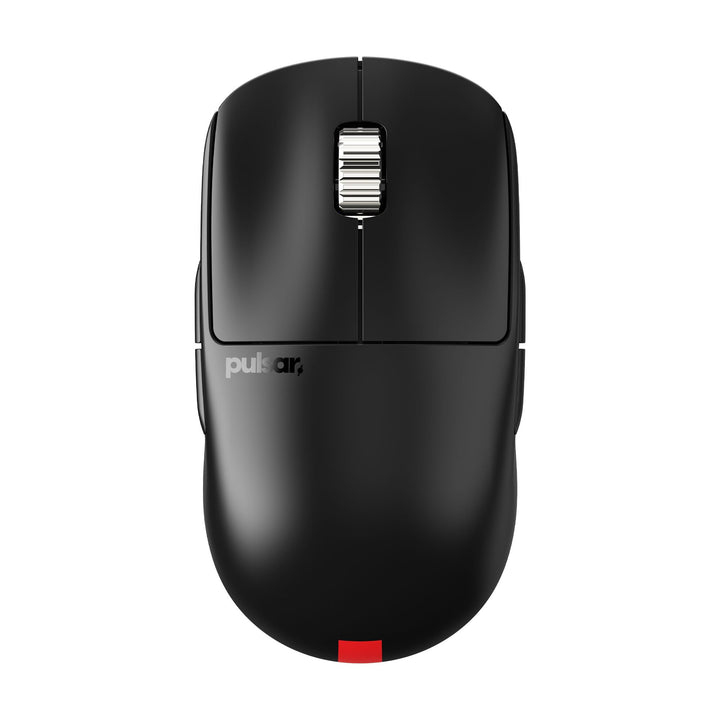 Pulsar Gaming Gears X2A ES kabellose Gaming-Maus, beidhändig, optischer Schalter, OLED-Display, trei