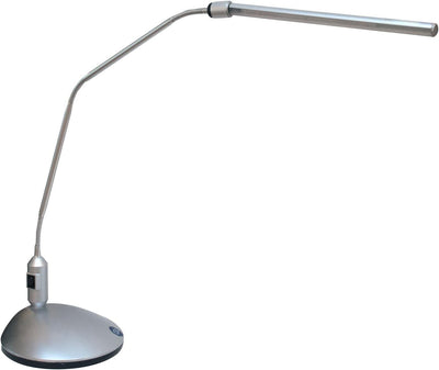 Trio Leuchten LED-Klemm / Tischleuchte titanfarbig, mit Schraubklemme und Standfuss, inklusiv 1x3.6W