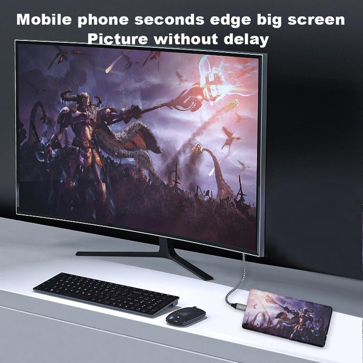 USB C auf HDMI 2.1 Kabel, 8K@60Hz 4K@240Hz Type C auf HDMI High Speed Kabel, HDR HDCP 2.3 Thunderbol