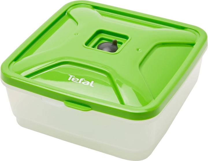 Tefal XA258010 Vakuumbehälter für Vacupack Plus, Kunststoff, Grün, 17 x 16 x 15 cm