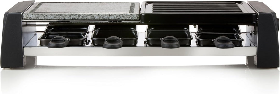 DOMO DO9190G Raclette/Steingrill, Kunststoff, 8