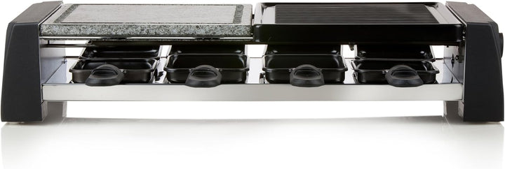 DOMO DO9190G Raclette/Steingrill, Kunststoff, 8