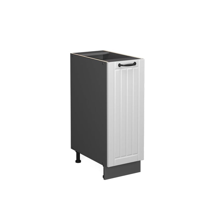 Vicco Apothekerschrank Fame-Line, Anthrazit/Weiss, 30 cm ohne Arbeitsplatte