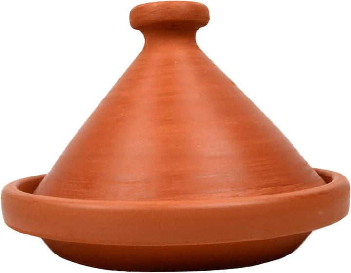 Marokkanische Tajine zum Kochen, original aus marokko, für 4-5 Person, Ø 30 cm, handgetöpfert aus Ma