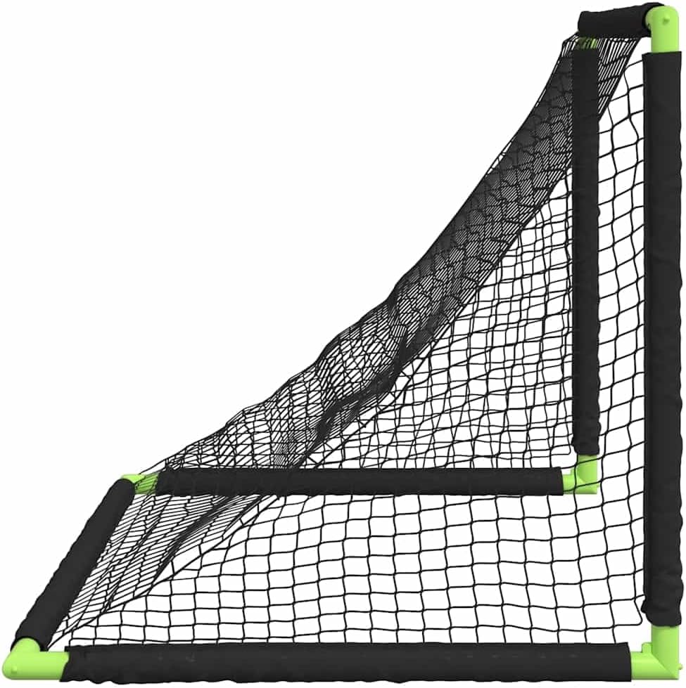 vidaXL Fussballtor für Kinder, Trainingstor Klappbar mit Netz, Fussball Tor für Innen Aussen, Kinder