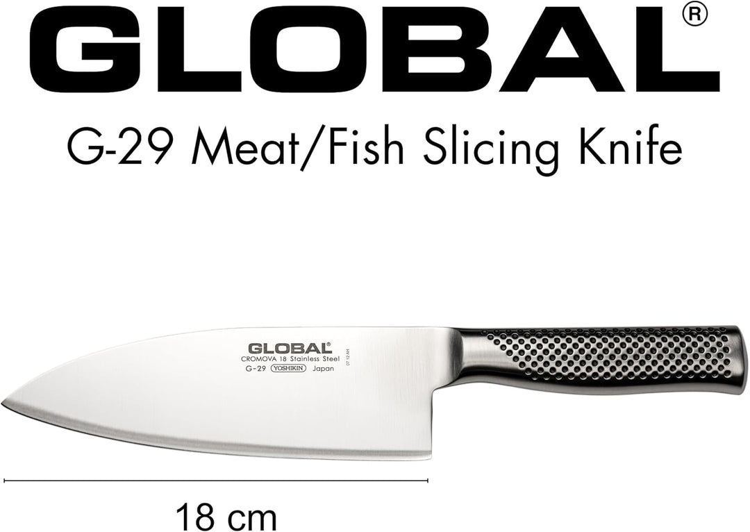 Global G-29 Fleisch- und Fischmesser 18 cm