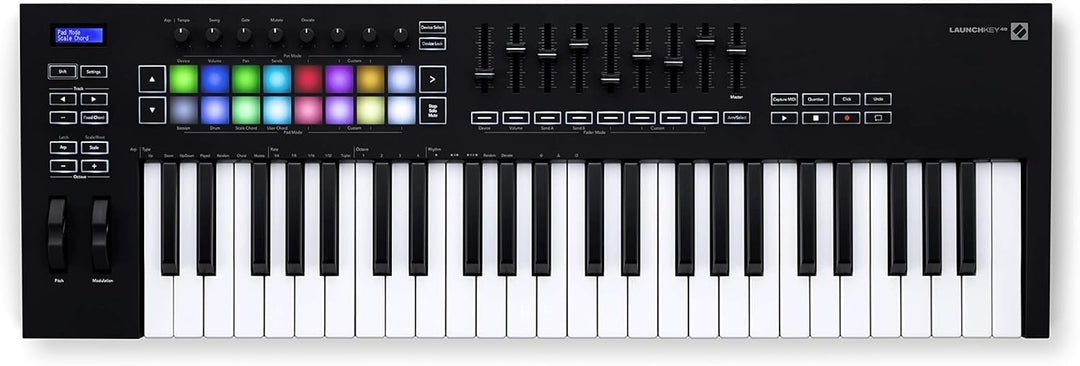 Novation Launchkey 49 [MK3] MIDI-Controller-Keyboard – Nahtlose Integration in Ableton Live. Akkordm