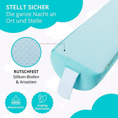 BANBALOO | Bett Rausfallschutz Klappbar | Rausfallschutz Kinderbett Reise | Bettschutzgitter Für Kin