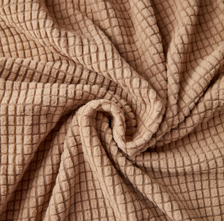 EBETA E Stuhlhussen 6 Stück, Elastische Stuhlbezug, Stretchhusse Stuhlüberzug Jacquard Hussen für Ho