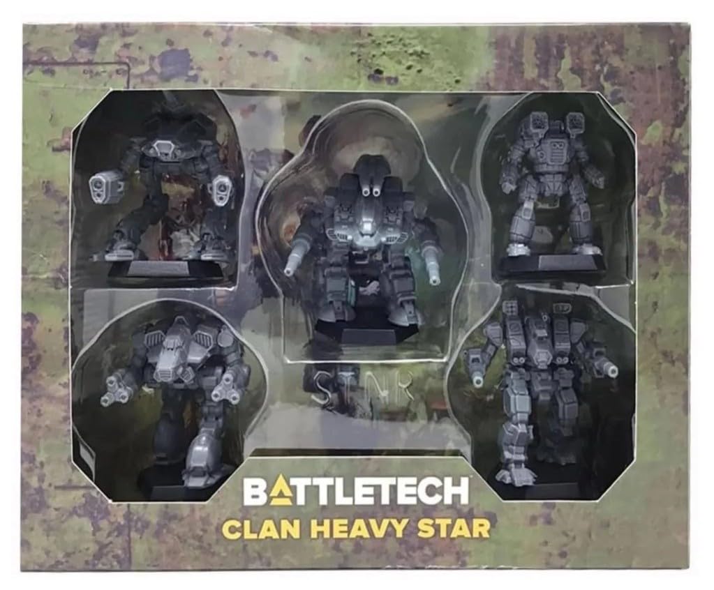 Catalyst Game Labs BattleTech: Clan Heavy Star - Miniature Game
