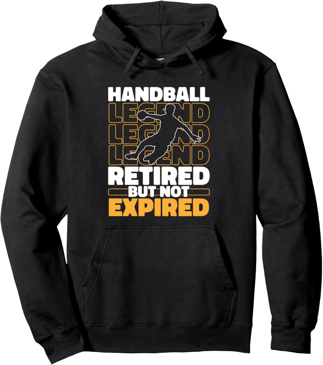 Handball Im Ruhestand Spieler Sport Verein - Handballer Pullover Hoodie