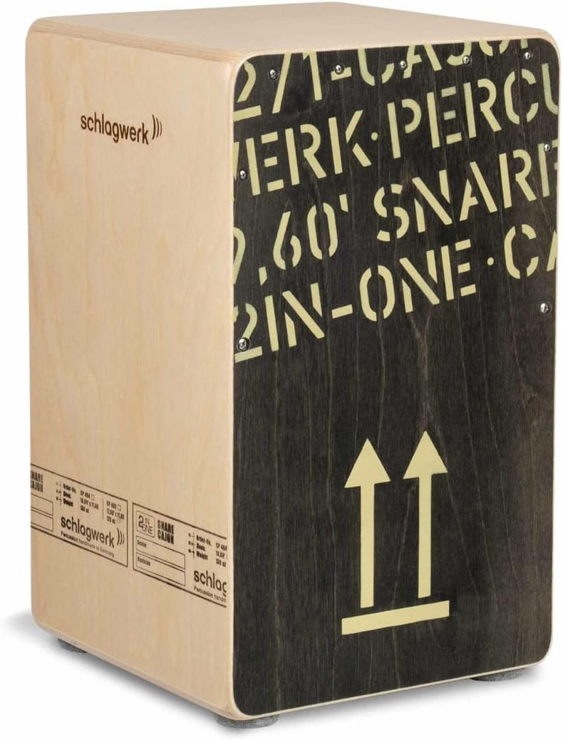 Schlagwerk CP404BLK Cajon + keepdrum Sitzpad Rot