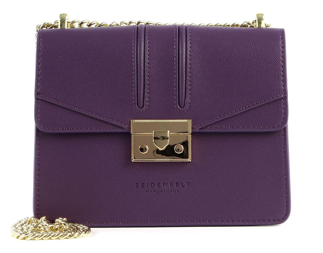 Seidenfelt Roros Schultertasche 21 cm purple