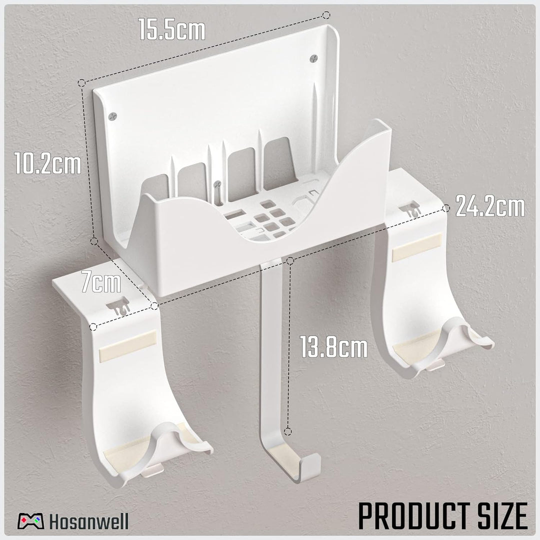 Hosanwell Xbox Series S Wandhalterungs, Halterungs Wand für Xbox Series S Konsole und Controller und
