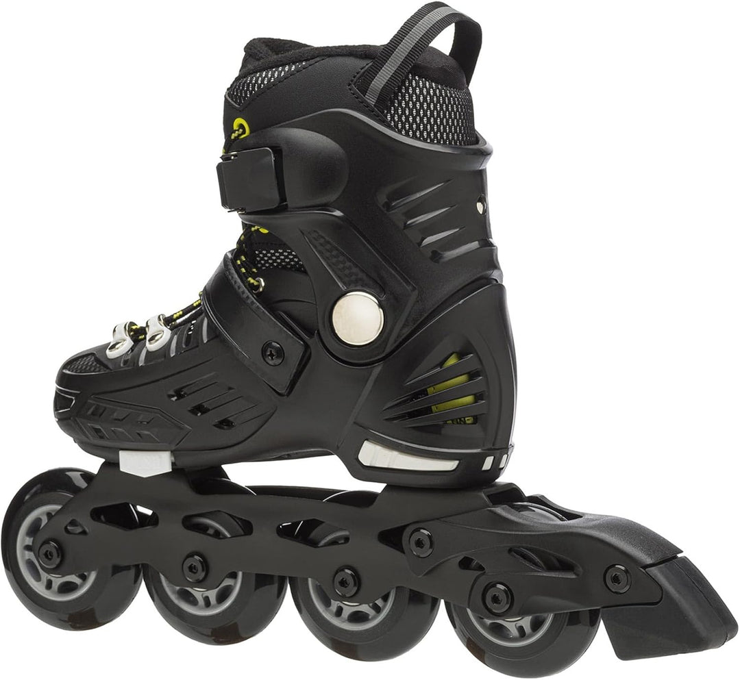 FILA SKATES Kid Nrk Junior Inline Skate S 28-31 BLACK/LIME, S 28-31 BLACK/LIME