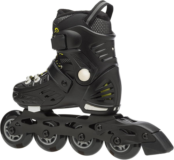 FILA SKATES Kid Nrk Junior Inline Skate S 28-31 BLACK/LIME, S 28-31 BLACK/LIME