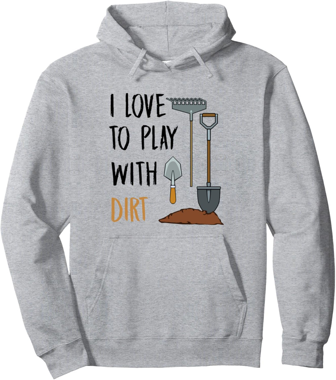 Arbeiten im Garten ironischer Spruch Gärtner Pullover Hoodie