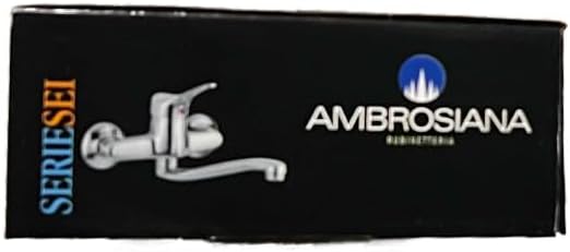 Ambrosiana SEI14040000 Mischbatterie für Dusche, für Aussenbereich, Chrom