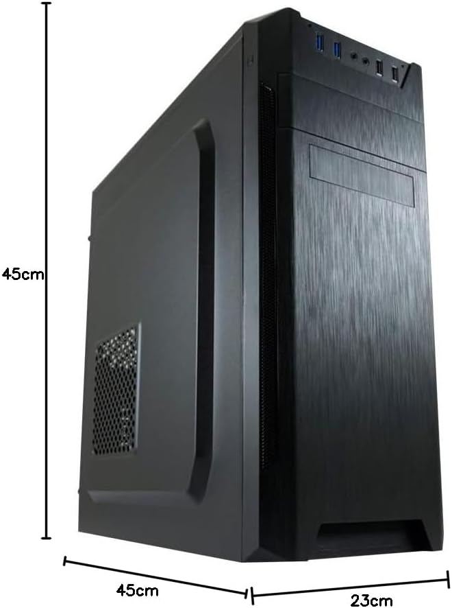 LC-Power Gehäuse Midi-7040B (2xUSB 3.0/2x2.0)