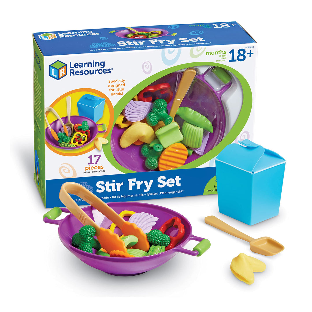 Learning Resources New Sprouts Wok-Set Pfannengerührtes, Pfannengerührtes