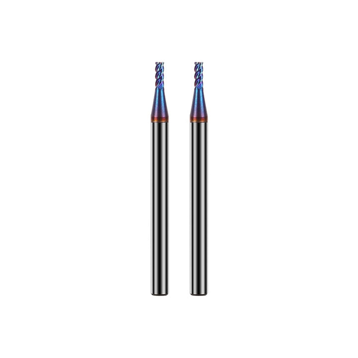 Hartmetall Schaftfräser 2.0 * 50mm*2, 4 Schneiden, NACO4 Beschichtet HRC65, VHM Fräser, CNC Fräser f