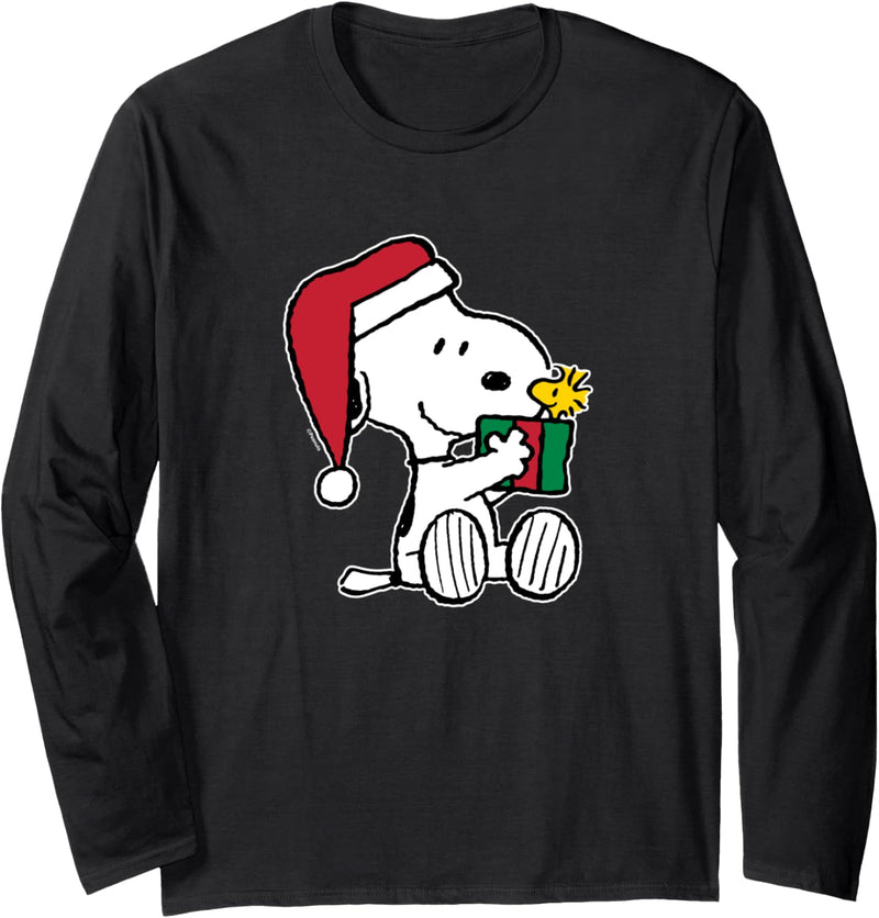 Peanuts - Snoopy Woodstock Weihnachten Langarmshirt