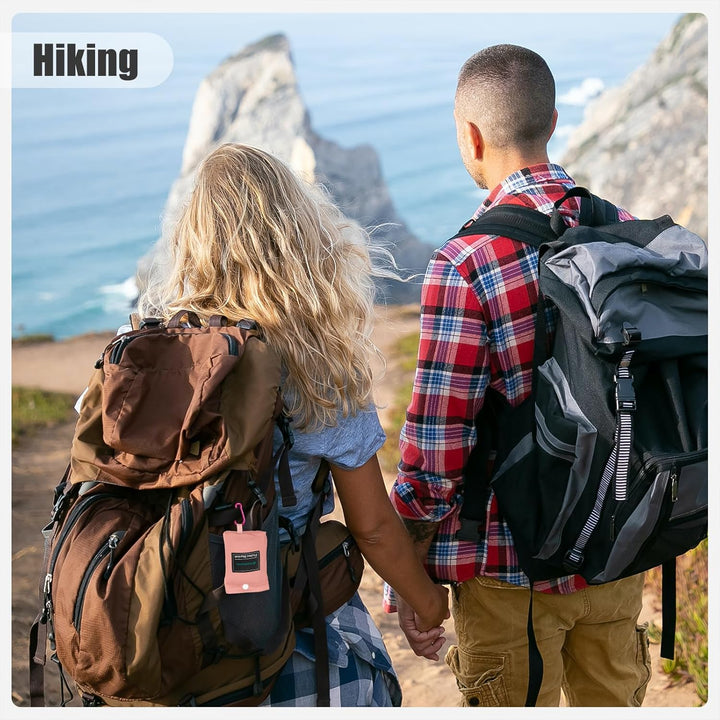 Odoland Picknickdecke 110 x 160 cm Ultraleicht Stranddecke Tragbare, Sandabweisende Camingmatte Komp