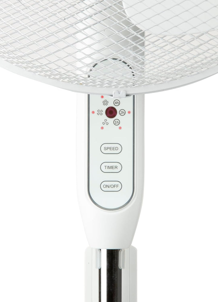 DOMO DO8141 Standventilator 40W (Ø) 40cm Weiss, 40, Kunststoff