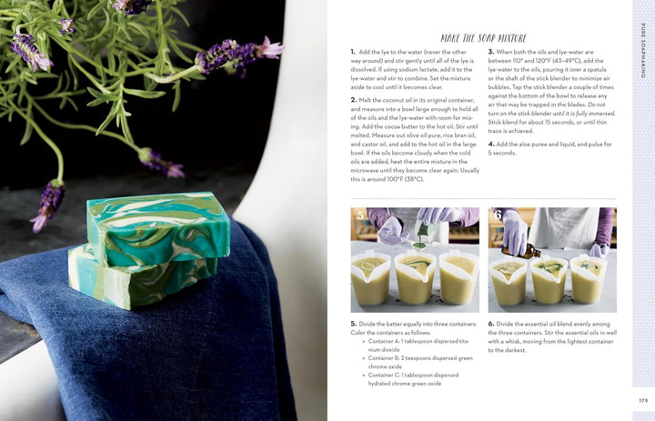 Pure Soapmaking: How to Create Nourishing, Natural Skin Care Soaps, Spiralbindung