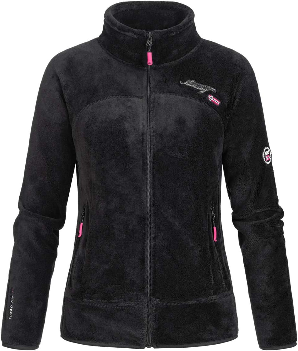 Geographical Norway Upaline Lady - Fleecejacke Damen Fine Frauen Warm Fermetur Zip - Jacke Fleece He