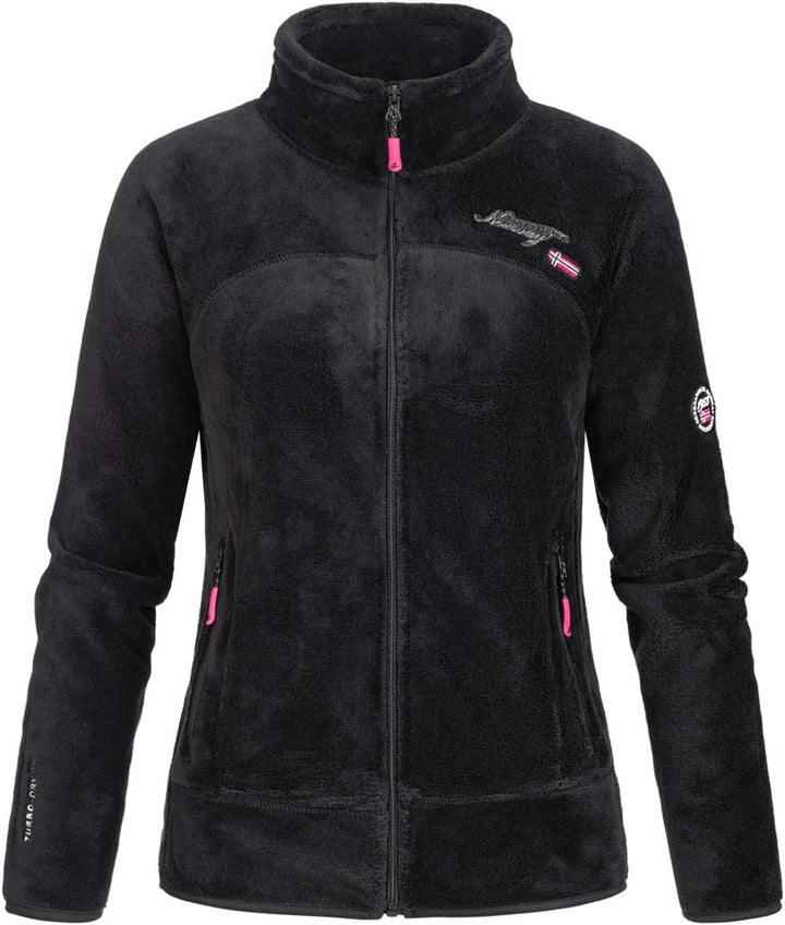 Geographical Norway Upaline Lady - Fleecejacke Damen Fine Frauen Warm Fermetur Zip - Jacke Fleece He