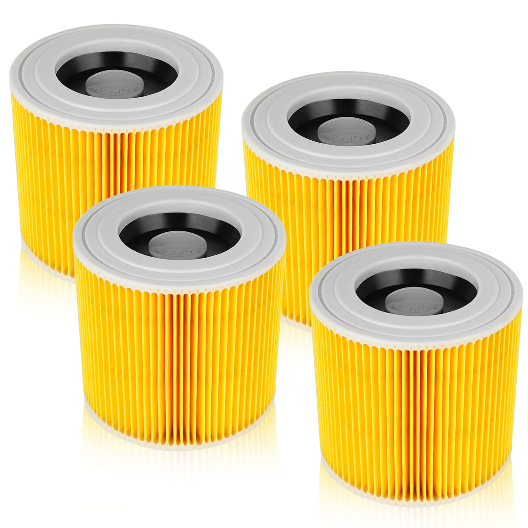 4 Stück Filter - für Kärcher Wd3 filter for für Kärcher wd3 Vacuum Cleaners WD1, WD2, WD3, MV3, MV2